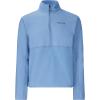 imageMARMOT Mens Rocklin 12 Zip Jacket  Classic Warm Lightweight 100Weight Fleece LayerRain Cloud