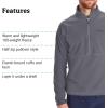 imageMARMOT Mens Rocklin 12 Zip Jacket  Classic Warm Lightweight 100Weight Fleece LayerSteel Onyx