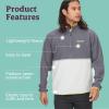 imageMARMOT Mens Rocklin 12 Zip Jacket  Classic Warm Lightweight 100Weight Fleece LayerSteel OnyxGlacier Grey