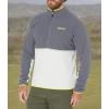 imageMARMOT Mens Rocklin 12 Zip Jacket  Classic Warm Lightweight 100Weight Fleece LayerSteel OnyxGlacier Grey