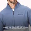 imageMARMOT Mens Rocklin 12 Zip Jacket  Classic Warm Lightweight 100Weight Fleece LayerStormSleet