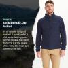 imageMARMOT Mens Rocklin FullZip Jacket  Classic Warm Lightweight 100Weight Fleece LayerArctic Navy