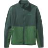 imageMARMOT Mens Rocklin FullZip Jacket  Classic Warm Lightweight 100Weight Fleece LayerDark JungleClover