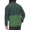 imageMARMOT Mens Rocklin FullZip Jacket  Classic Warm Lightweight 100Weight Fleece LayerDark JungleClover