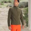 imageMARMOT Mens Rocklin FullZip Jacket  Classic Warm Lightweight 100Weight Fleece LayerNori