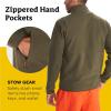 imageMARMOT Mens Rocklin FullZip Jacket  Classic Warm Lightweight 100Weight Fleece LayerNori