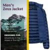 imageMARMOT Mens Zeus Jacket  700Fill Insulated WaterResistant Lightweight PufferArctic Navy
