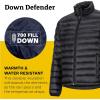 imageMARMOT Mens Zeus Jacket  700Fill Insulated WaterResistant Lightweight PufferJet Black