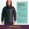 imageMARMOT Mens Zeus Jacket  700Fill Insulated WaterResistant Lightweight PufferPort Royal