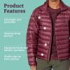 imageMARMOT Mens Zeus Jacket  700Fill Insulated WaterResistant Lightweight PufferPort Royal