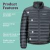 imageMARMOT Mens Zeus Jacket  700Fill Insulated WaterResistant Lightweight PufferSlate Grey