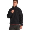 imageMARMOT Mens Aros 12 Zip Jacket  Sherpa Fleece with Retro StyleBlack