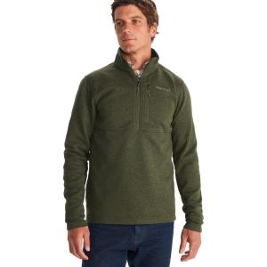 imageMARMOT Mens Drop Line 12 Zip Fleece JacketNori 4859