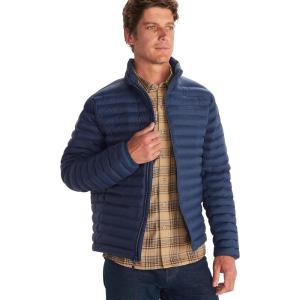 imageMARMOT Mens Echo Featherless Jacket  Lightweight DownAlternative PufferArctic Navy