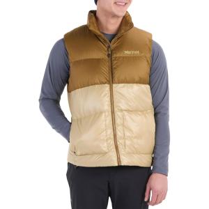imageMARMOT Mens Guides Down VestHazelLight Oak  Latest Collection