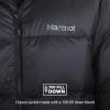 imageMARMOT Mens 700fill Insulated WaterResistant Lightweight Puffer JacketBlack
