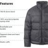 imageMARMOT Mens 700fill Insulated WaterResistant Lightweight Puffer JacketDark Steel