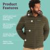 imageMARMOT Mens Echo Featherless Hoody  Lightweight DownAlternative Puffer Jacket with HoodNori  Latest Collection