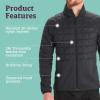 imageMARMOT Mens Echo Featherless Hybrid Jacket  Lightweight DownAlternative Puffer LayerBlack