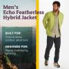 imageMARMOT Mens Echo Featherless Hybrid Jacket  Lightweight DownAlternative Puffer LayerSpinach Green