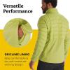 imageMARMOT Mens Echo Featherless Hybrid Jacket  Lightweight DownAlternative Puffer LayerSpinach Green