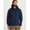 imageMARMOT Mens Featherless Hybrid Jacket  DownAlternative Puffer LayerSteel OnlyxVictory Red