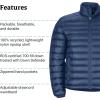 imageMARMOT Mens Lightweight WaterResistent Zeus Jacket 700 Fill Power DownArctic Navy  Latest Collection