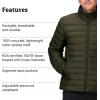 imageMARMOT Mens Lightweight WaterResistent Zeus Jacket 700 Fill Power DownRosin Green  Latest Collection