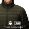 imageMARMOT Mens Lightweight WaterResistent Zeus Jacket 700 Fill Power DownRosin Green  Latest Collection