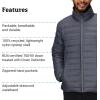 imageMARMOT Mens Lightweight WaterResistent Zeus Jacket 700 Fill Power DownSteel Onyx  Latest Collection