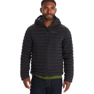 imageMARMOT Mens Echo Featherless Hoody  Lightweight DownAlternative Puffer Jacket with HoodBlack  Latest Collection