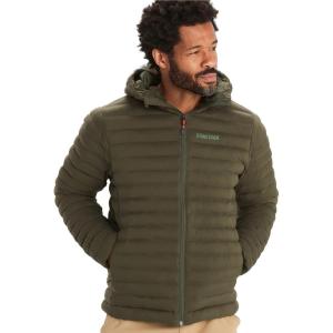 imageMARMOT Mens Echo Featherless Hoody  Lightweight DownAlternative Puffer Jacket with HoodNori  Latest Collection