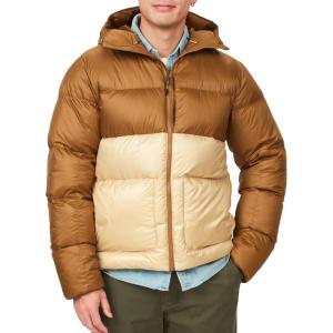 imageMARMOT Mens Guides Down HoodyHazelLight Oak  Latest Collection