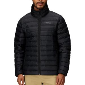 imageMARMOT Mens Lightweight WaterResistent Zeus Jacket 700 Fill Power DownBlack  Latest Collection