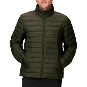 imageMARMOT Mens Lightweight WaterResistent Zeus Jacket 700 Fill Power DownRosin Green  Latest Collection