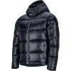 imageMARMOT Mens Stockholm Jacket  700Fill Down Puffer with Hood and Vintage StyleJet Black