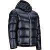 imageMARMOT Mens Stockholm Jacket  700Fill Down Puffer with Hood and Vintage StyleJet Black