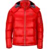 imageMARMOT Mens Stockholm Jacket  700Fill Down Puffer with Hood and Vintage StyleRocket Red