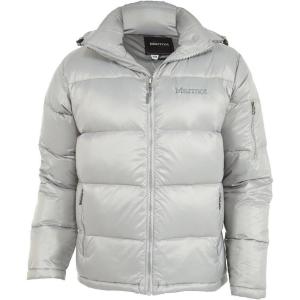 imageMARMOT Mens Stockholm Jacket  700Fill Down Puffer with Hood and Vintage StyleSteel