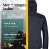imageMarmot Magus Mens Lightweight Waterproof Rain JacketJet Black