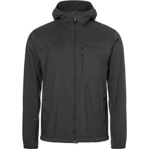 imageMARMOT Mens Ether Driclime Hoody  Breathable Comfortable Packable Windbreaker Jacket with HoodBlack