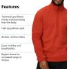 imageMARMOT Mens Leconte Fleece 12 ZipSumac