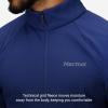 imageMARMOT Mens Leconte Fleece 12 ZipTwilight Blue