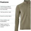 imageMARMOT Mens Leconte Fleece 12 ZipVetiver