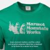 imageMARMOT Mens MMW ShortSleeve Tee  Screen Printed Graphic on Soft Breathable EcoFriendly CottonPoly BlendClover