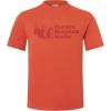 imageMARMOT Mens MMW ShortSleeve Tee  Screen Printed Graphic on Soft Breathable EcoFriendly CottonPoly BlendGinger Blossom