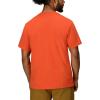 imageMARMOT Mens MMW ShortSleeve Tee  Screen Printed Graphic on Soft Breathable EcoFriendly CottonPoly BlendGinger Blossom