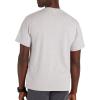 imageMARMOT Mens MMW ShortSleeve Tee  Screen Printed Graphic on Soft Breathable EcoFriendly CottonPoly BlendLight Grey Heather