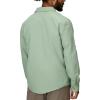 imageMARMOT Mens Aerobora Long Sleeve ButtonDown Shirt  Lightweight Packable QuickDrying UPF ProtectionAgate Green
