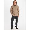 imageMARMOT Mens Aerobora Long Sleeve ButtonDown Shirt  Lightweight Packable QuickDrying UPF ProtectionDesert Khaki